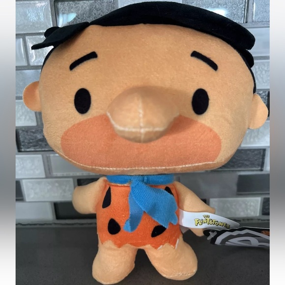 The Flintstones FRED & BARNEY Chibi Plush Set Of 2 / Warner Bros. / BRAND NEW - Picture 2 of 11